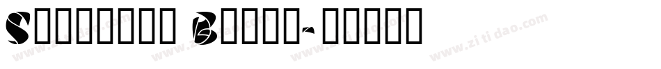 Stiletto Black字体转换